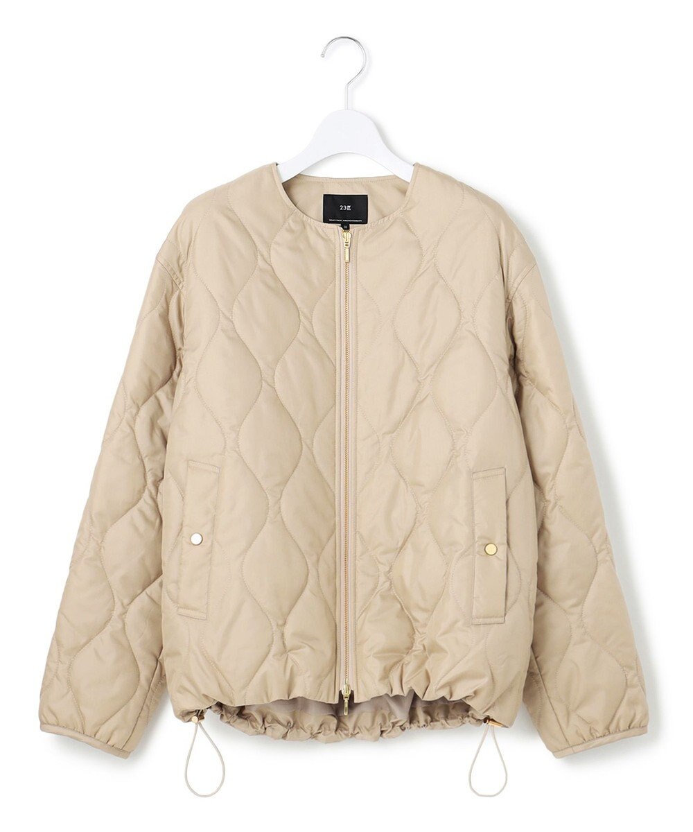 23区 中綿パディング コンパクト アウター 