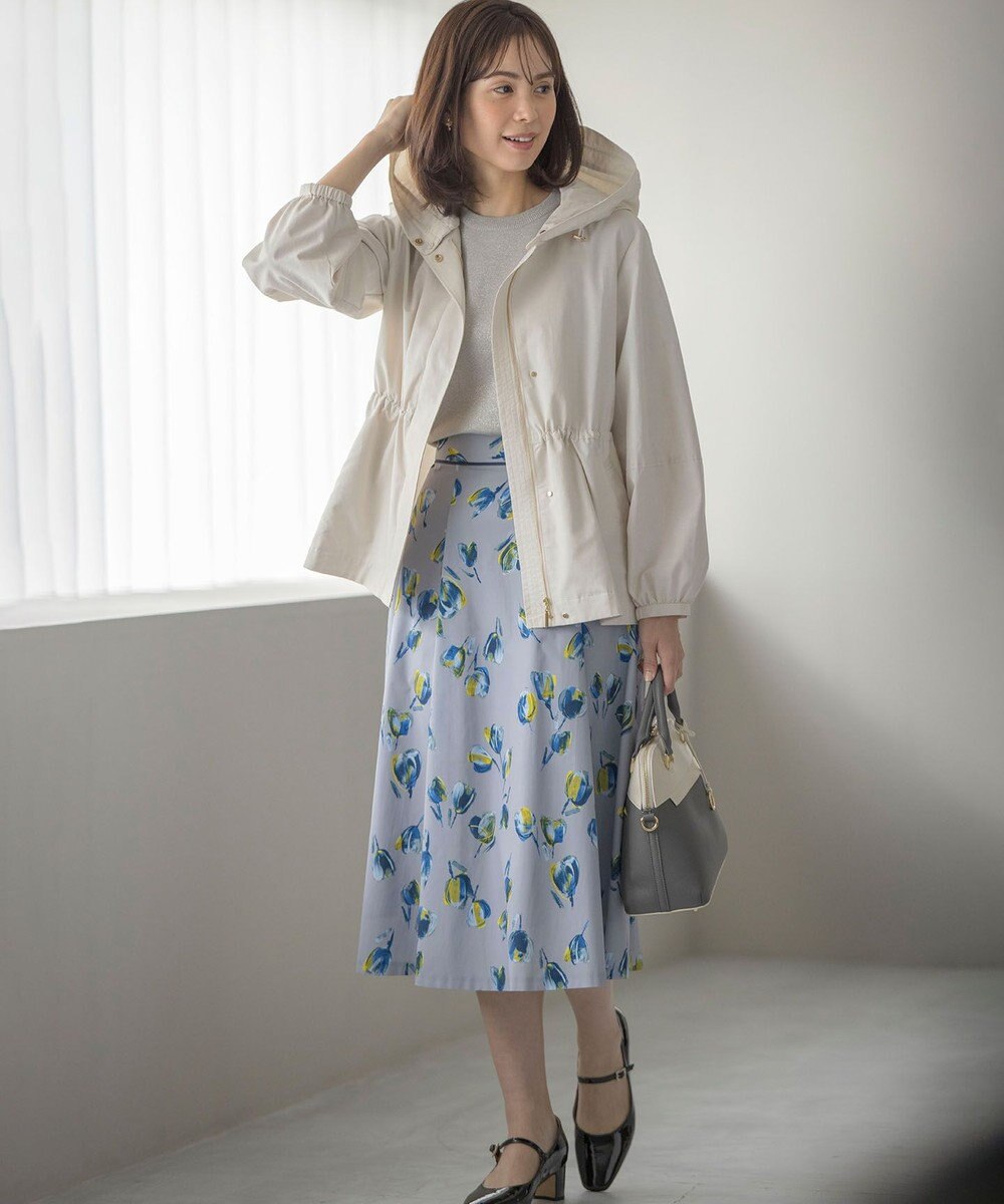 組曲 L 【2WAY】フード付き ライトアウター 