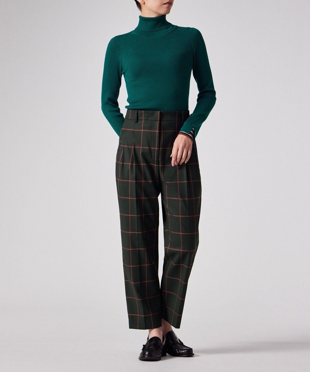Paul Smith ウィンドウペーン テーパードパンツ 