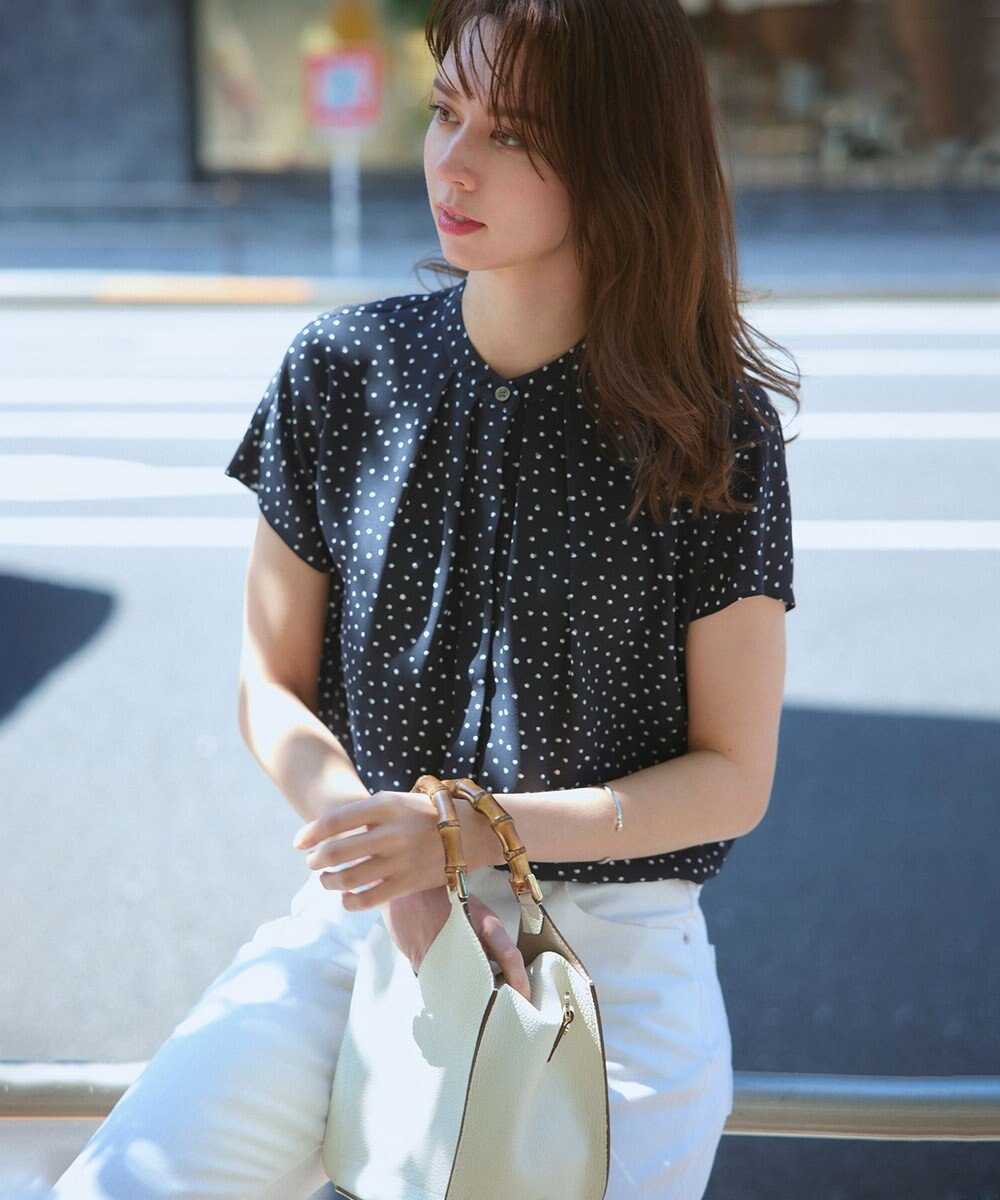 23区 【CLASSY.6月号掲載】LORISTELLA バンブーハンドル ショルダーバッグ 