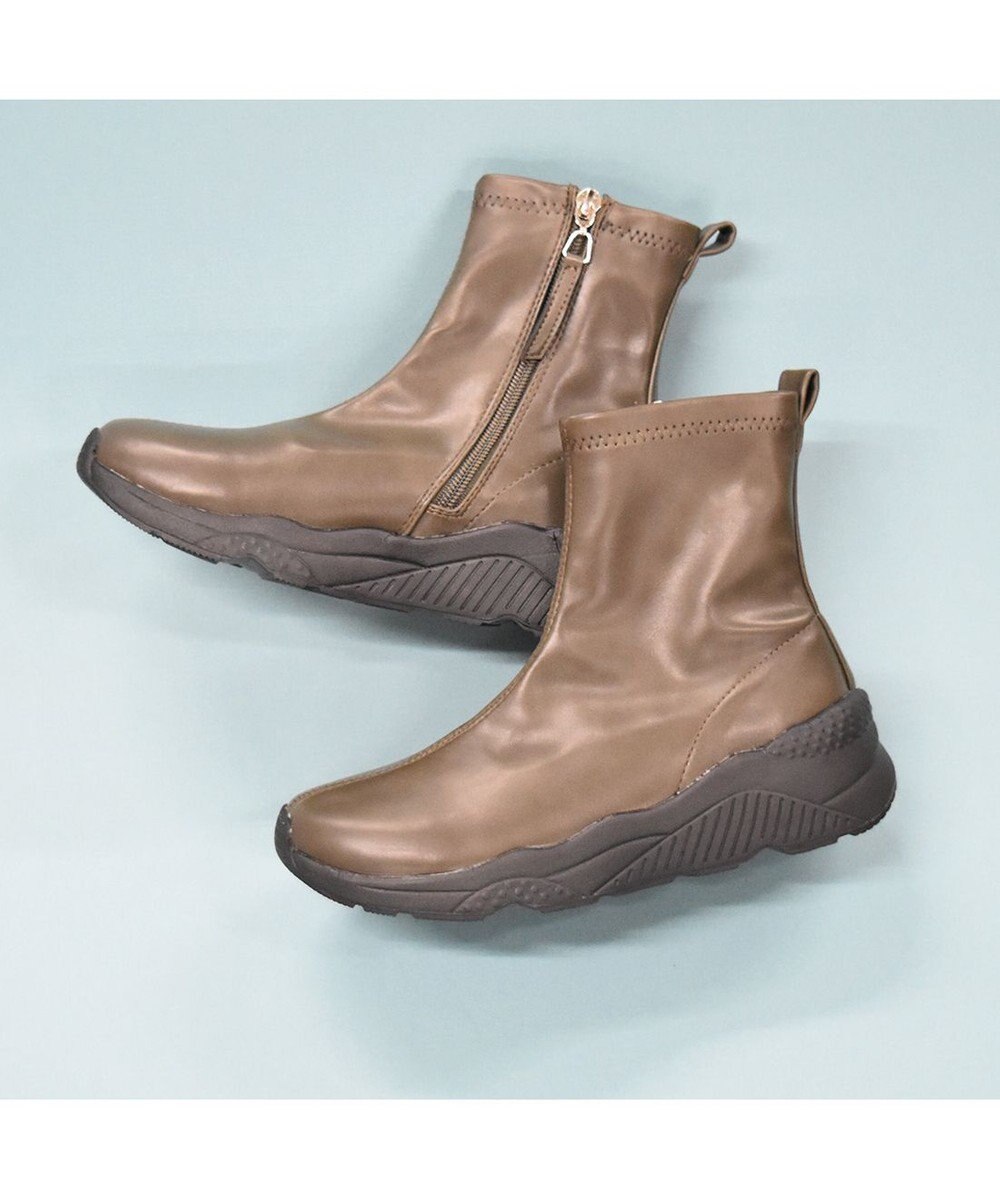 MODE ET JACOMO <noyau>軽量スニーカーショートブーツ 