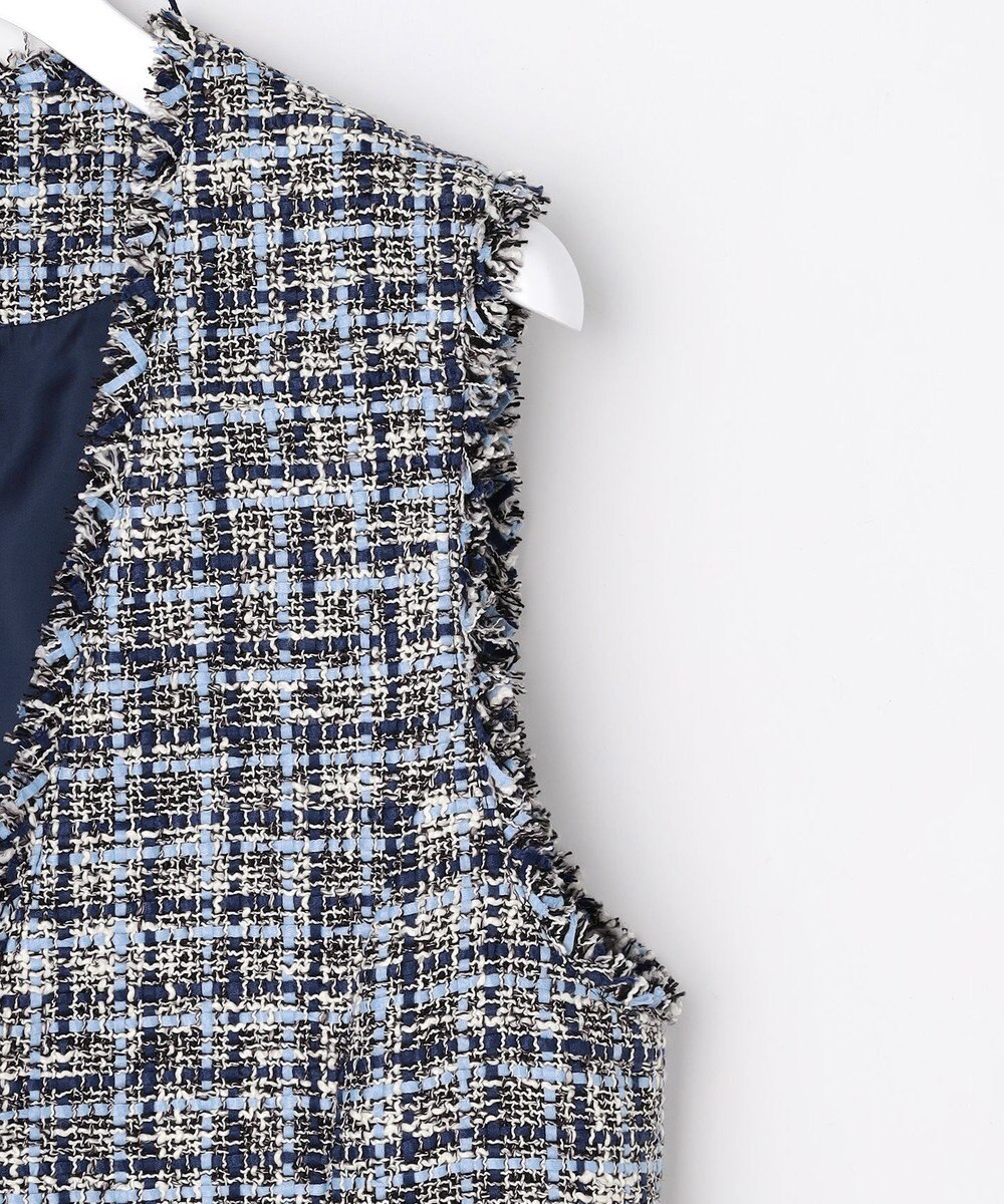 J.PRESS LADIES L ファニーツイード ジレ 