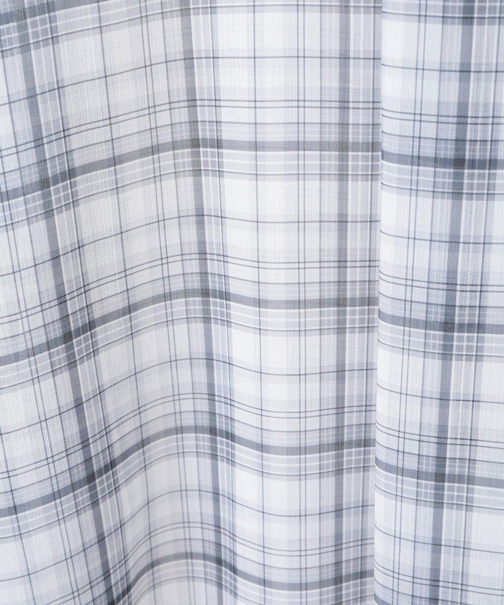 earth music&ecology シアーチェックシャツ 