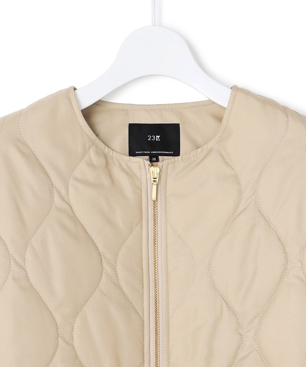 23区 中綿パディング コンパクト アウター 