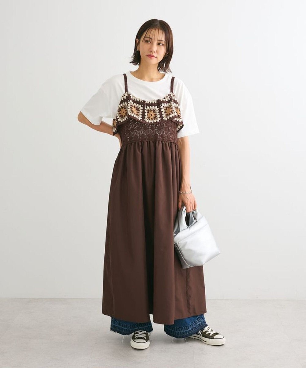 Green Parks デニムバギーパンツ 