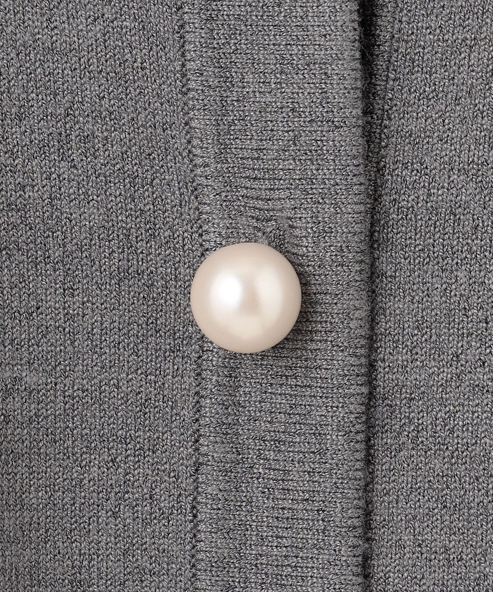 組曲 L 【WEB限定色あり】ELENA パールボタン ニットジャケット 