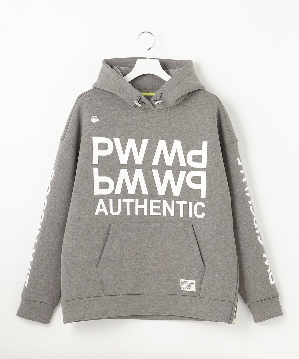 PW CIRCULUS 【NEWデザイン】【MEN】 LOGO graphic  デタッチャブルフーディー 