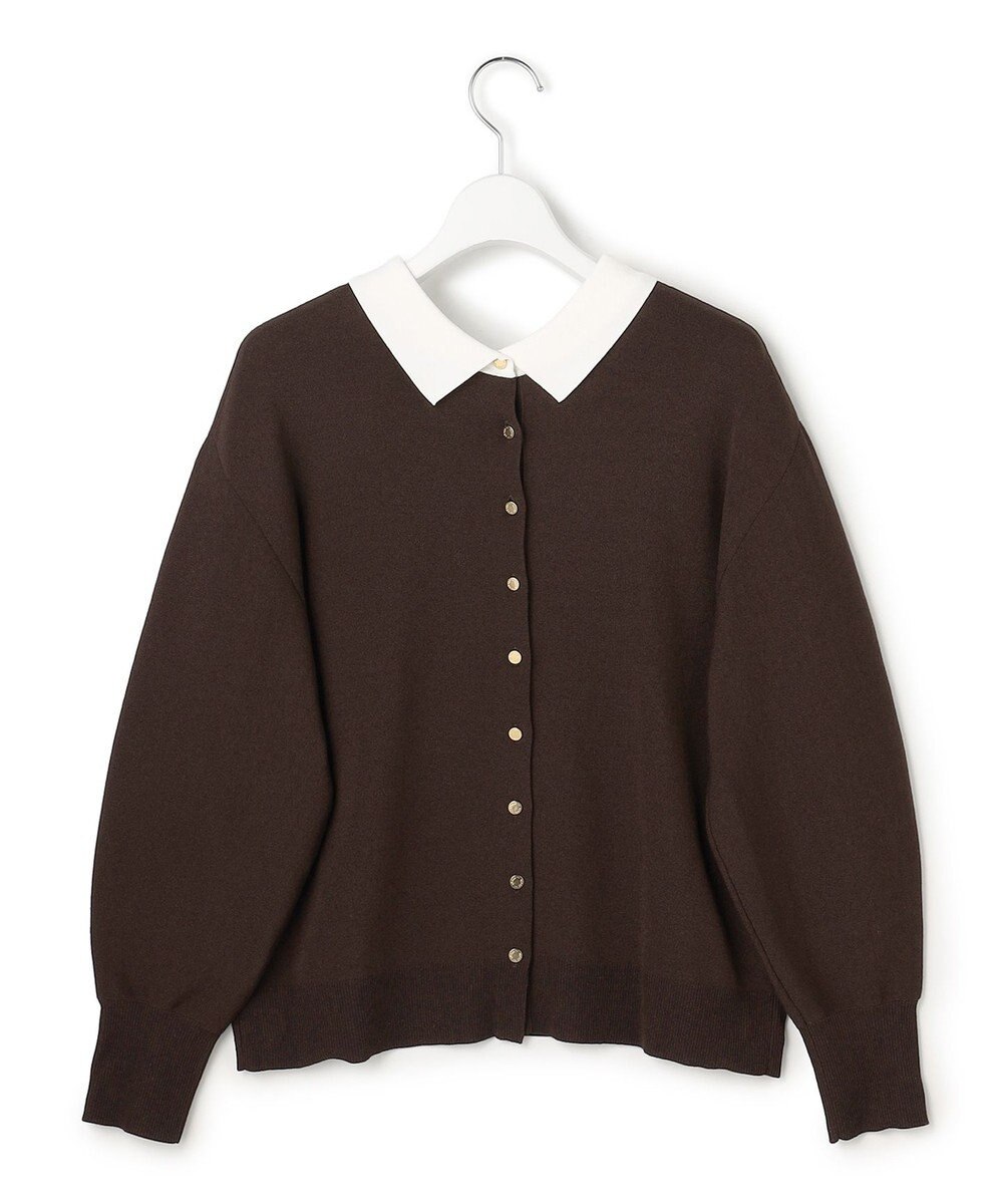 23区 【先行予約/WEB&一部店舗限定】バイカラーデザイン 2WAY ニット 