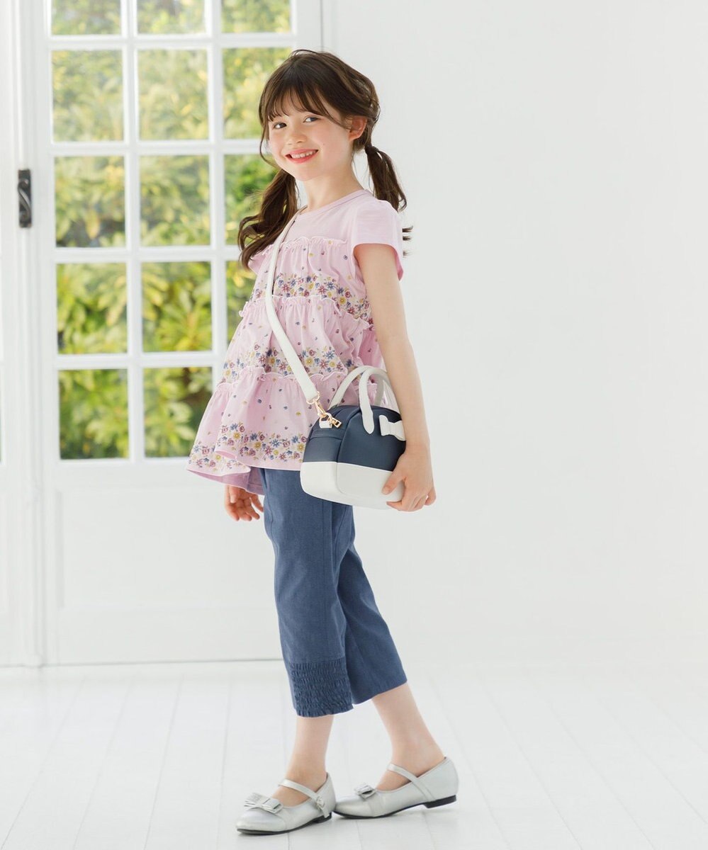 組曲 KIDS 【110-140㎝】シャーリング パンツ 