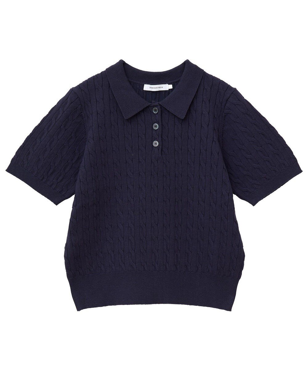 AMERICAN HOLIC アソートニットポロシャツ 