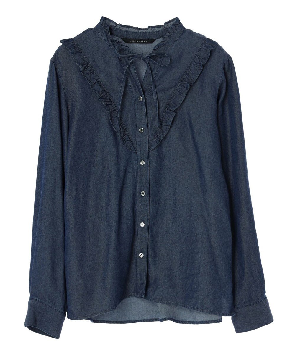 大幅値下げ中】フラワージャカードのハッピィロング（インディゴ