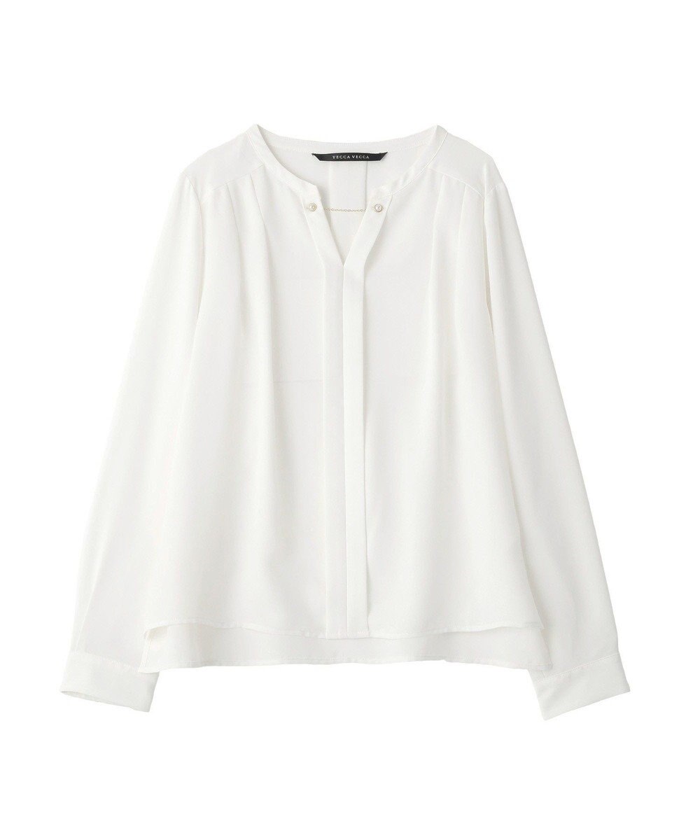 YECCA VECCA アクセサリー付きブラウス 