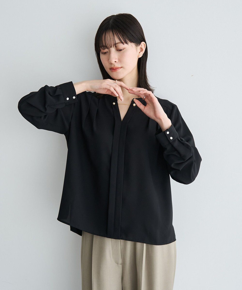 YECCA VECCA アクセサリー付きブラウス 