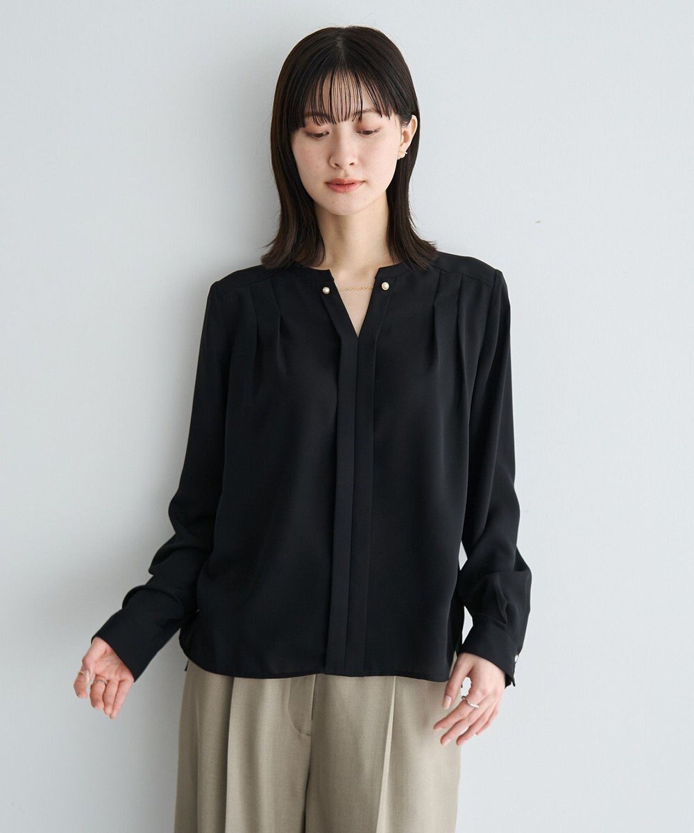 YECCA VECCA アクセサリー付きブラウス 