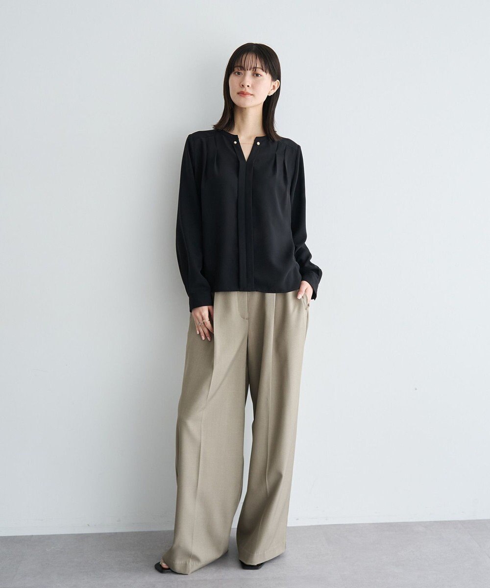 YECCA VECCA アクセサリー付きブラウス 