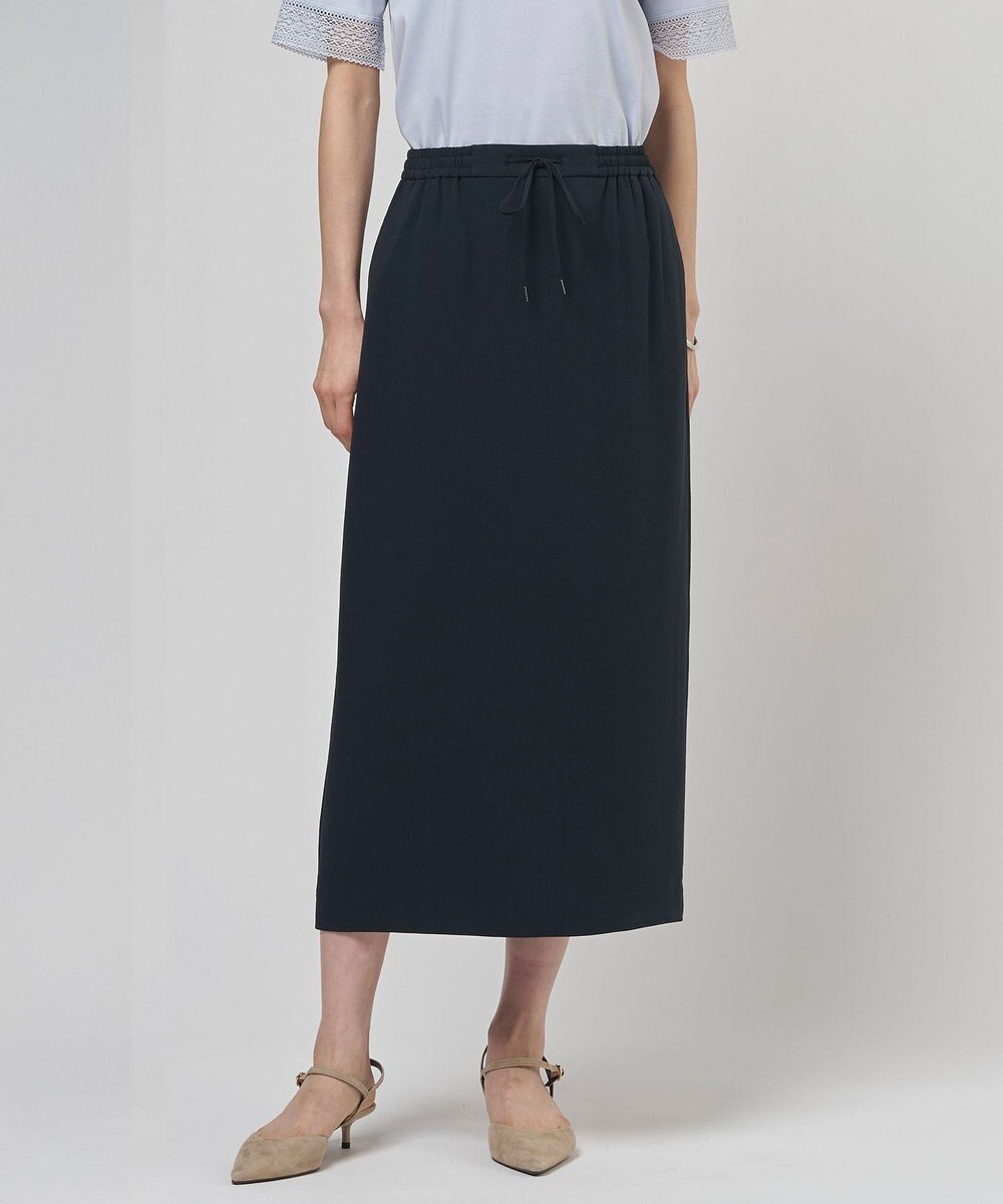 J.PRESS LADIES L 【セットアップ対応】Light ジョーゼット ナロー スカート 