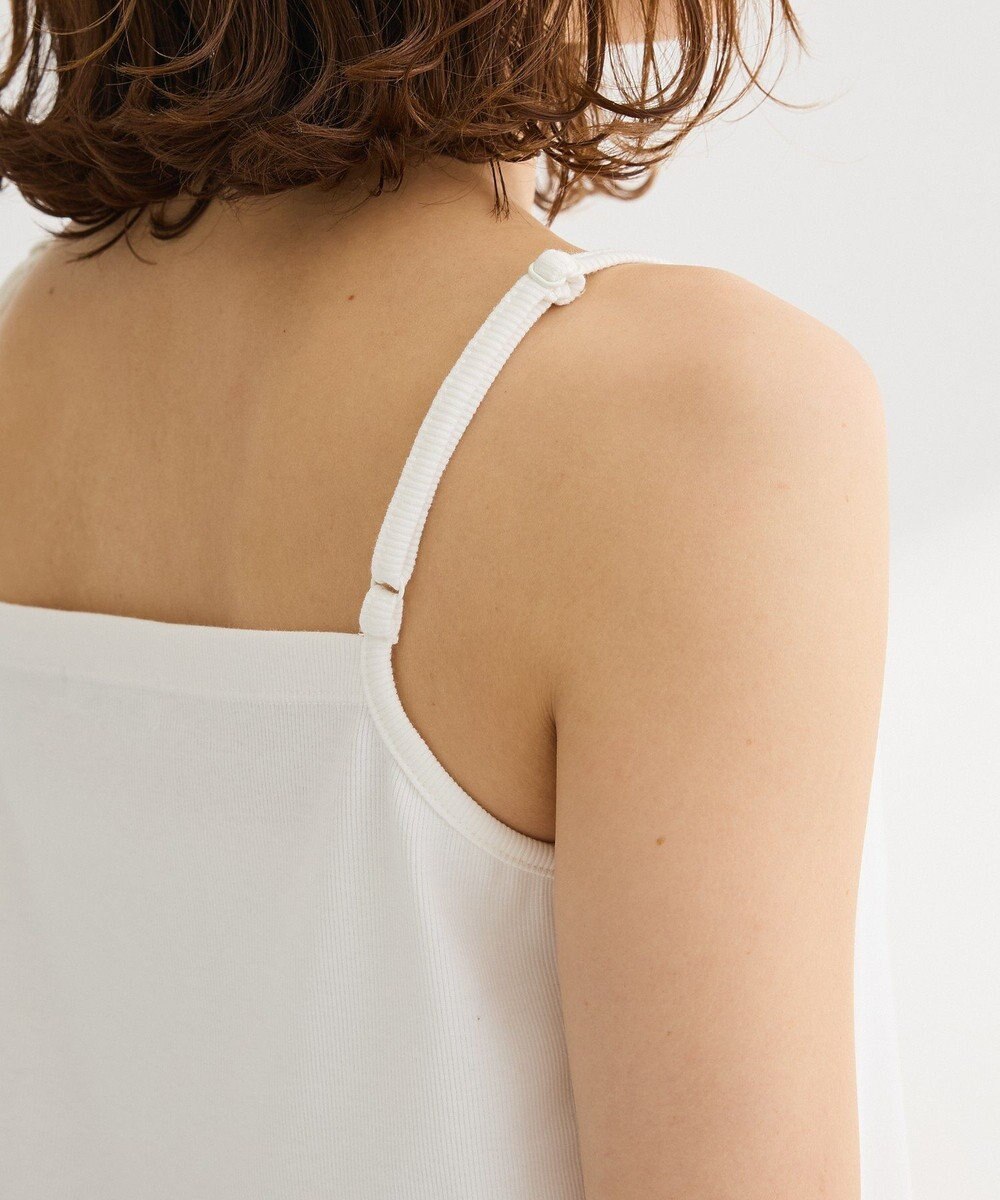 Green Parks ヒゲレーススクエアキャミソール 