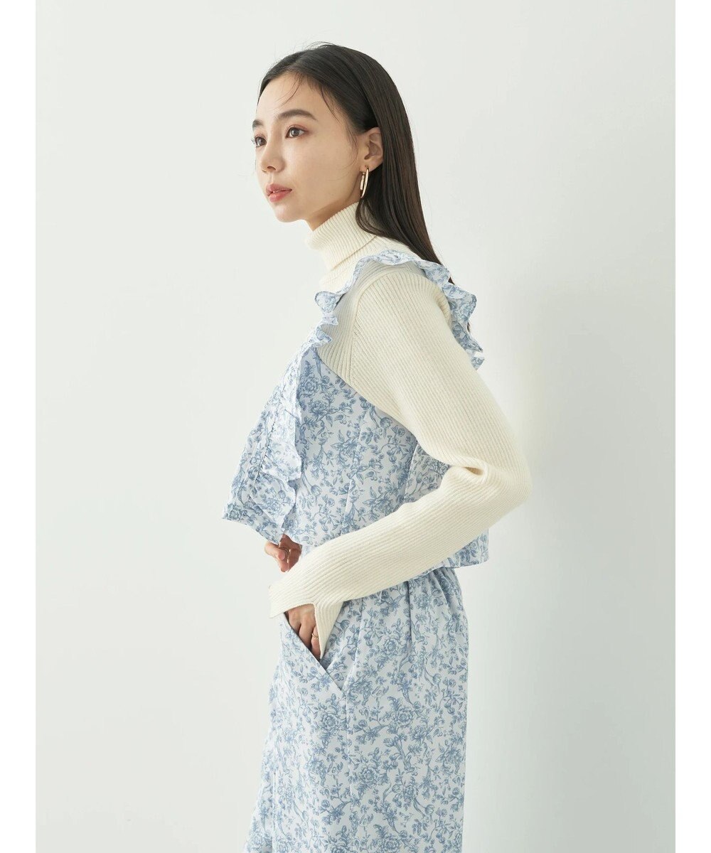 earth music&ecology 隠れウサギ柄ビスチェ 