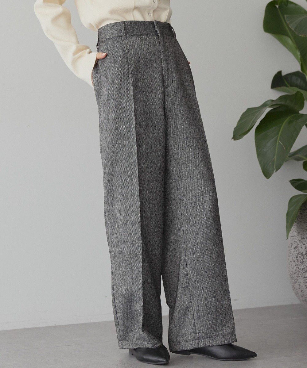AMERICAN HOLIC 美・美・美ツイードワイドパンツ 