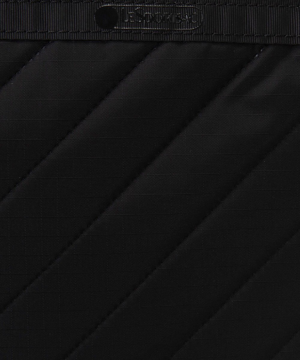LeSportsac BUCKET TOTE/ラインデボスブラック 