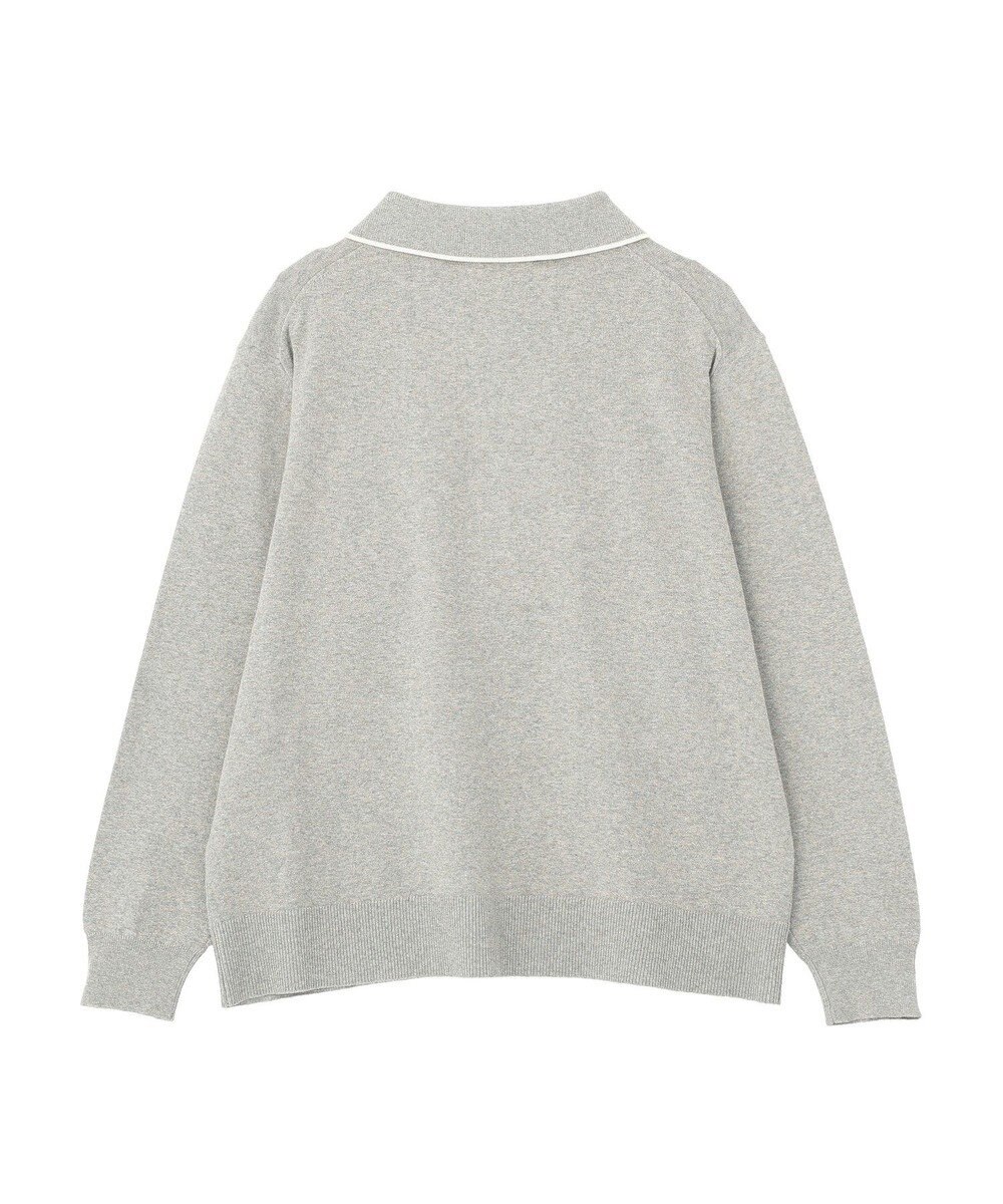 AMERICAN HOLIC 配色ラインニットポロ 