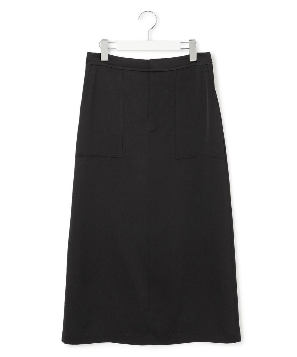 23区 ドレープサテン スカート 