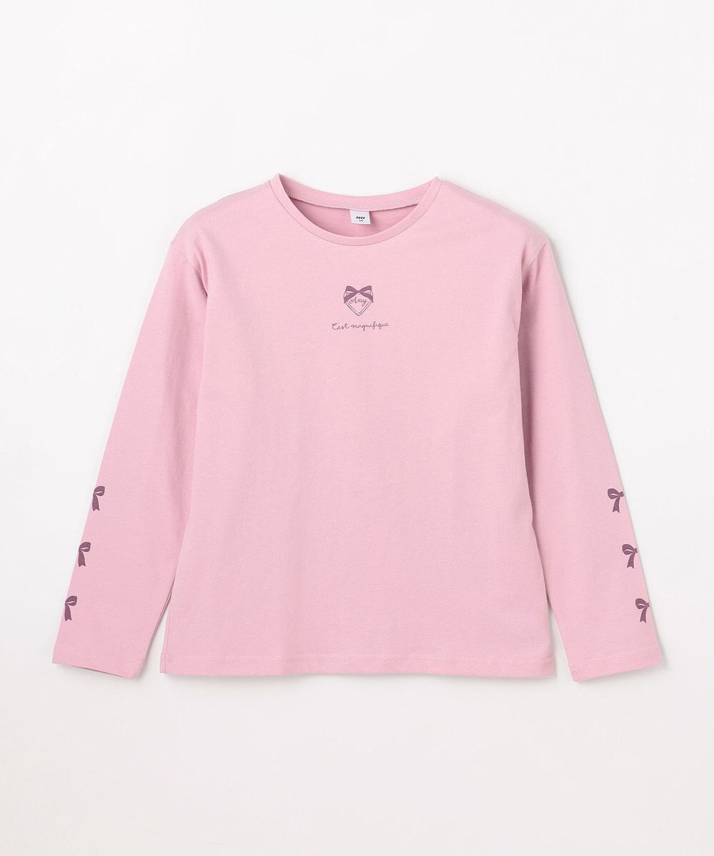 ANY KIDS 【一部店舗/WEB限定】【綿100%】プリント 長袖Tシャツ 