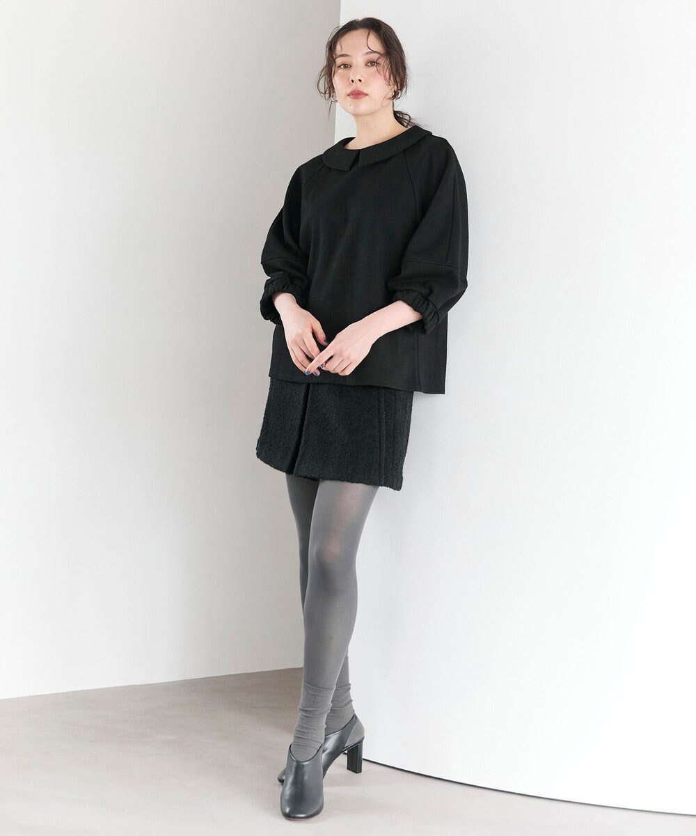 #Newans 【セレモニーにも/洗濯機可】ランタンスリーブブラウス 