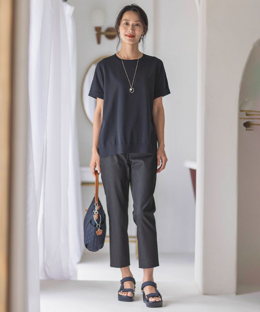 J.PRESS LADIES カーブパール ネックレス 