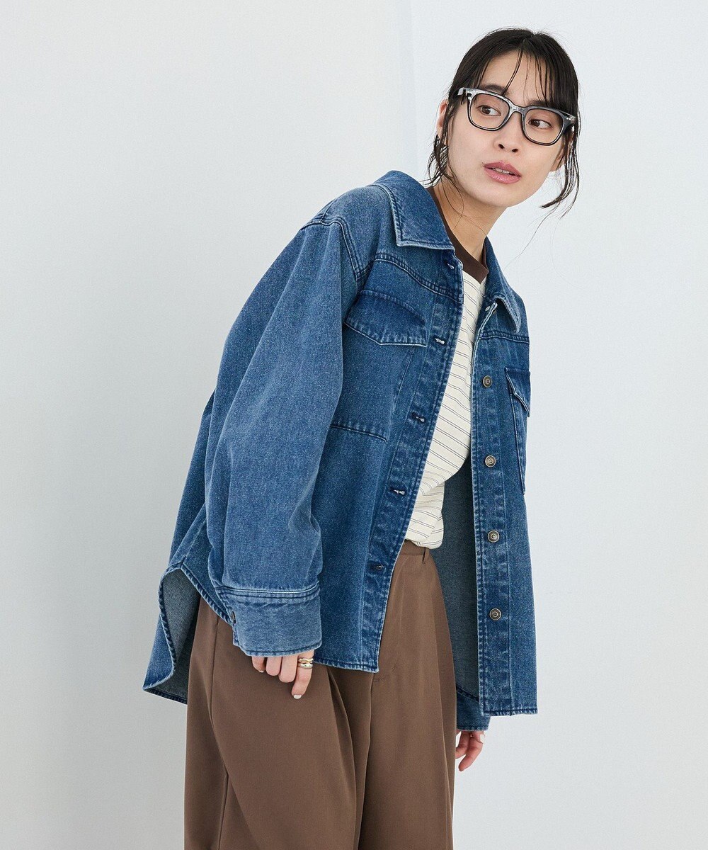 CRAFT STANDARD BOUTIQUE ワークシャツブルゾン 