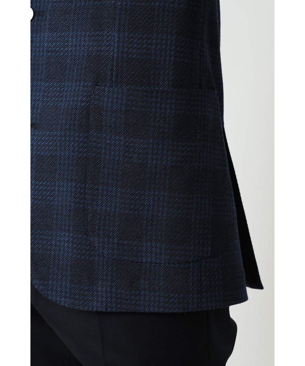 DAKS グレンチェック ジャージージャケット 