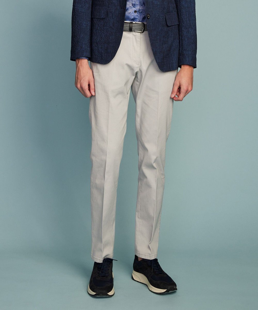 JOSEPH ABBOUD 【キングサイズ・ウエストも伸びる！】オーガニックストレッチ パンツ 