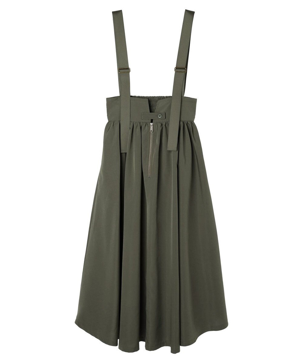 Green Parks ・Ｄｏｕｂｌｅ　Ｆｌａｇｓサスペンダーミリタリースカート 