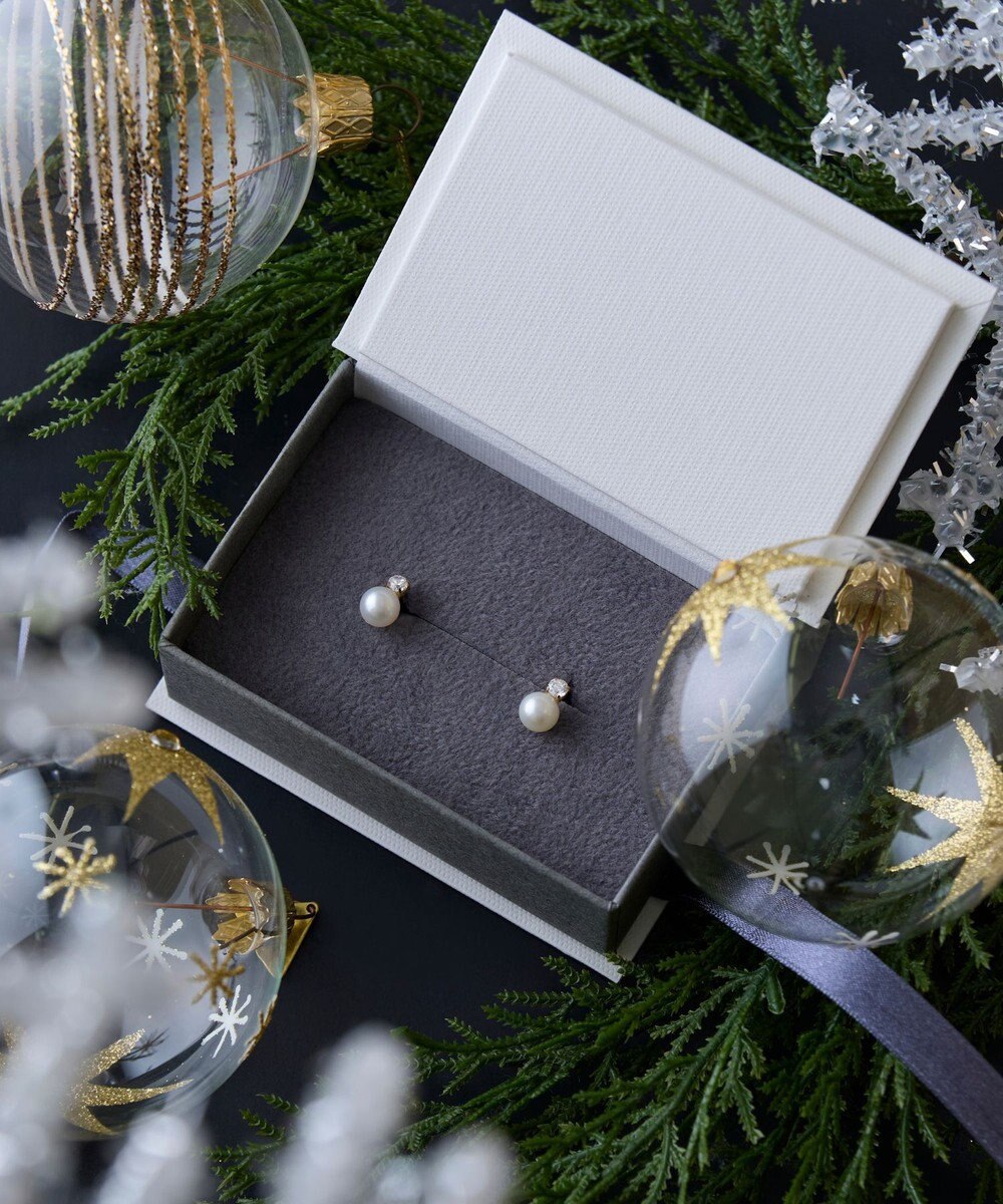 Phoebe 【K10】ジュエルパールピアス 