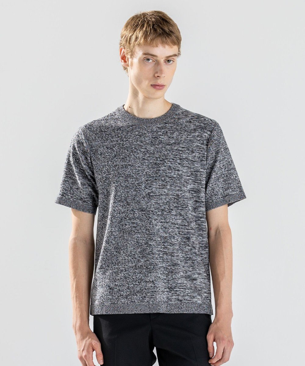 JOSEPH HOMME レクサスムリネ　クルーネック半袖ニット 