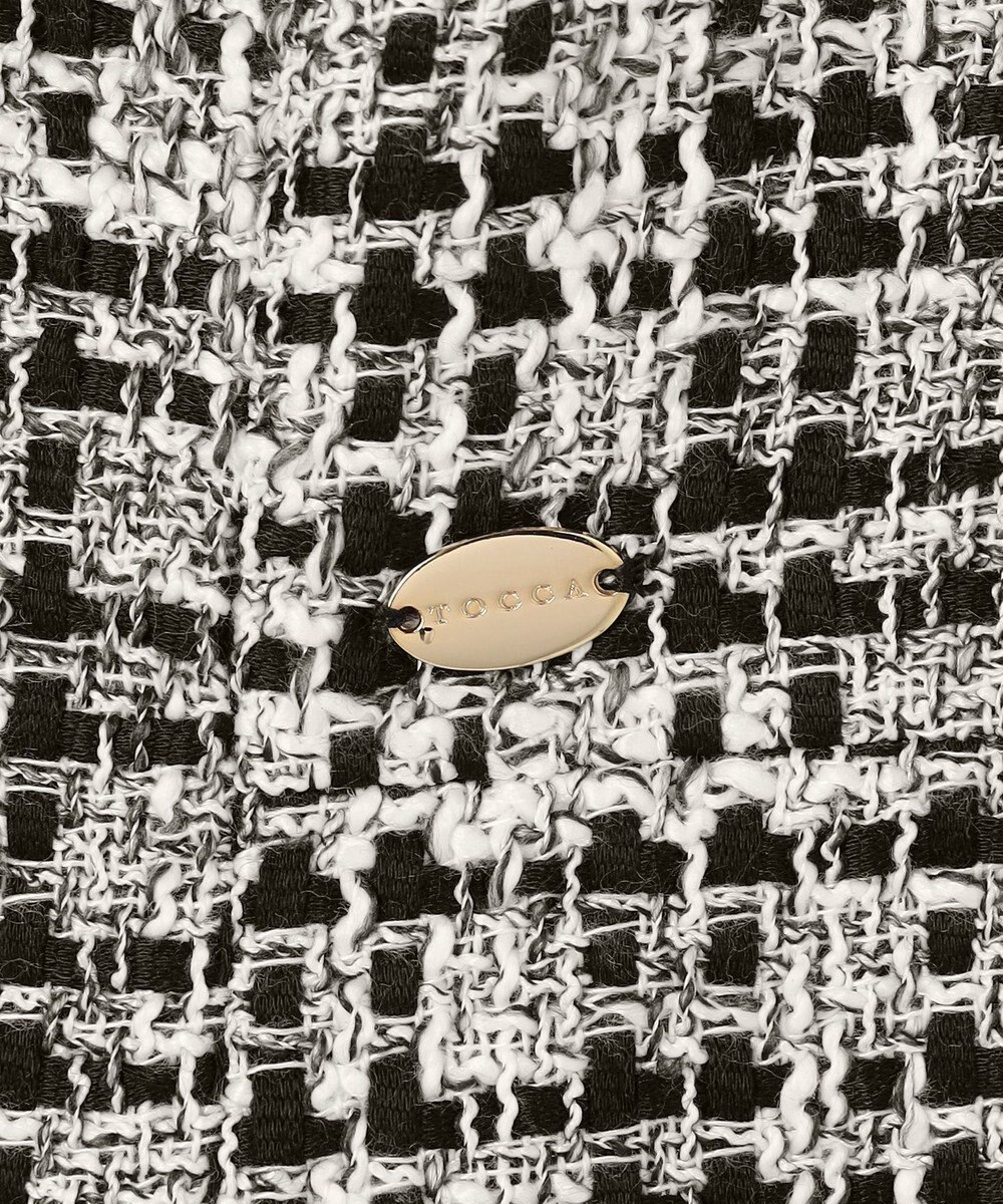 TOCCA 【洗える・消臭】 TWEED BLOSSOM ドレス 