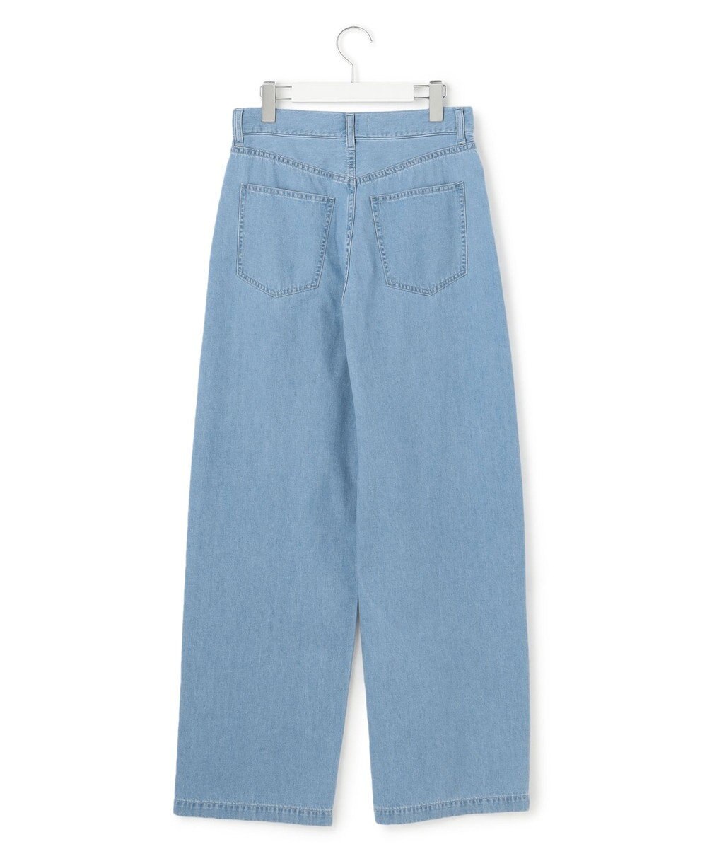 23区 【Oggi4月号掲載/洗える】23区DENIM ライトダンガリー ワイドパンツ 