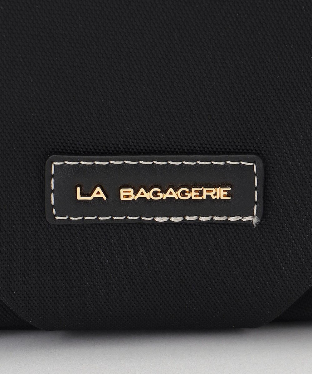 LA BAGAGERIE ポリエステルキャンバス　タックポシェット 