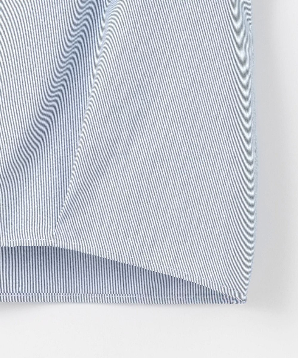 J.PRESS LADIES 【洗える・接触冷感・UVケア】エステネージュストライプ コクーン ブラウス 