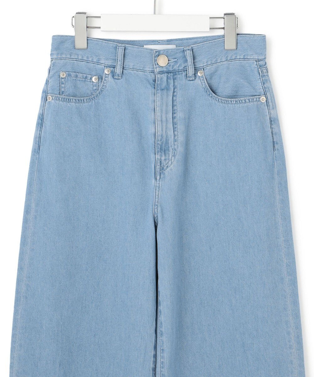 23区 L 【Oggi4月号掲載/洗える】23区DENIM ライトダンガリー ワイドパンツ 