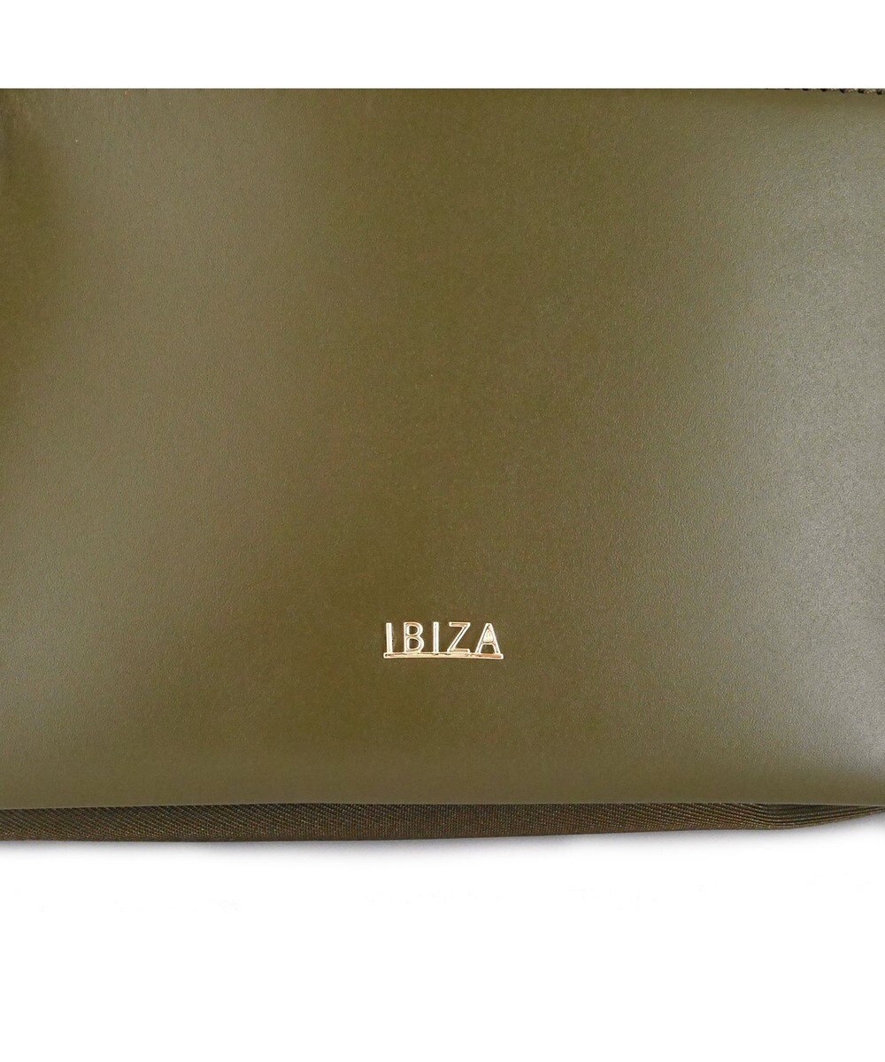 IBIZA コモド　オペラナイロン/牛革　ハンドバッグ 