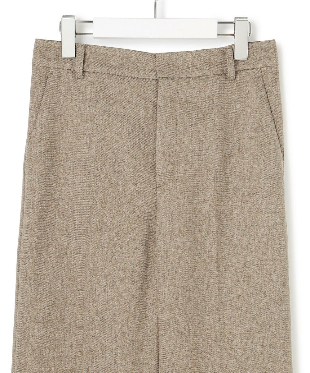 23区 【洗える/セットアップ対応】ウールライクカルゼ ワイド パンツ 