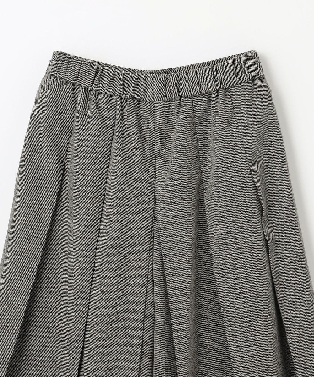 ANY 【手洗い可/ウエストゴム】タックワイドパンツ 