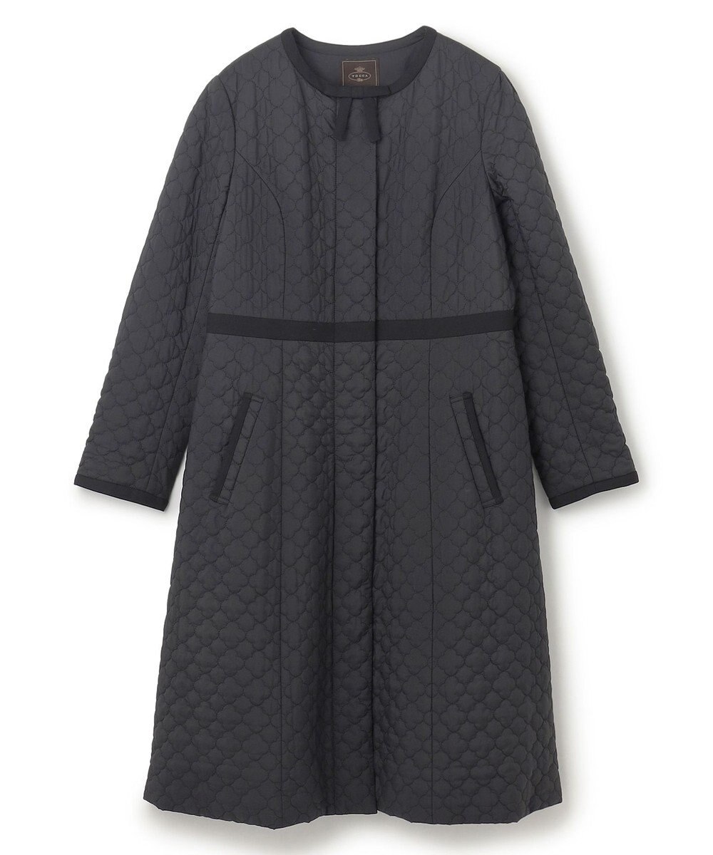 TOCCA 【消臭・洗える】CLOVER CARPET キルト中綿ロングコート 