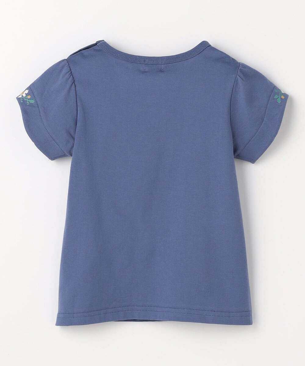 組曲 KIDS 【90-100㎝】 フラワーリースTeeシャツ 