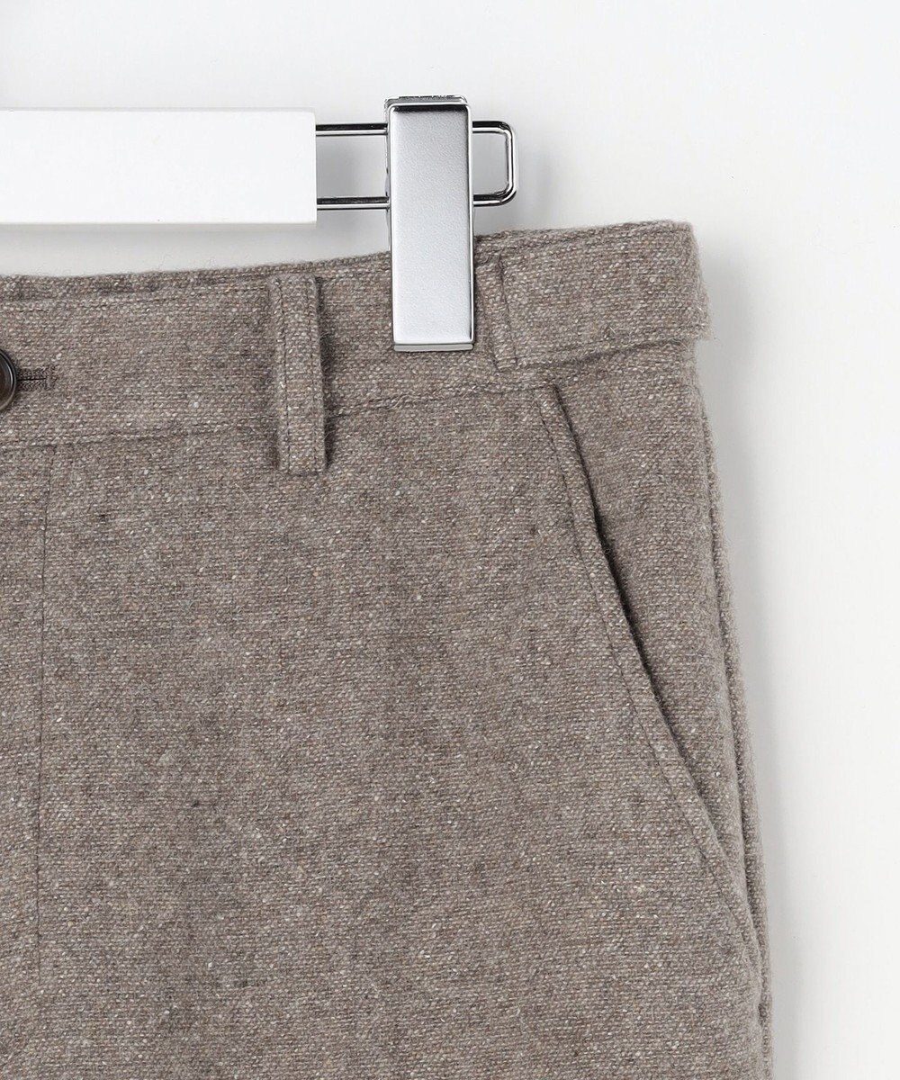 J.PRESS LADIES シルクネップツイード スレート パンツ 