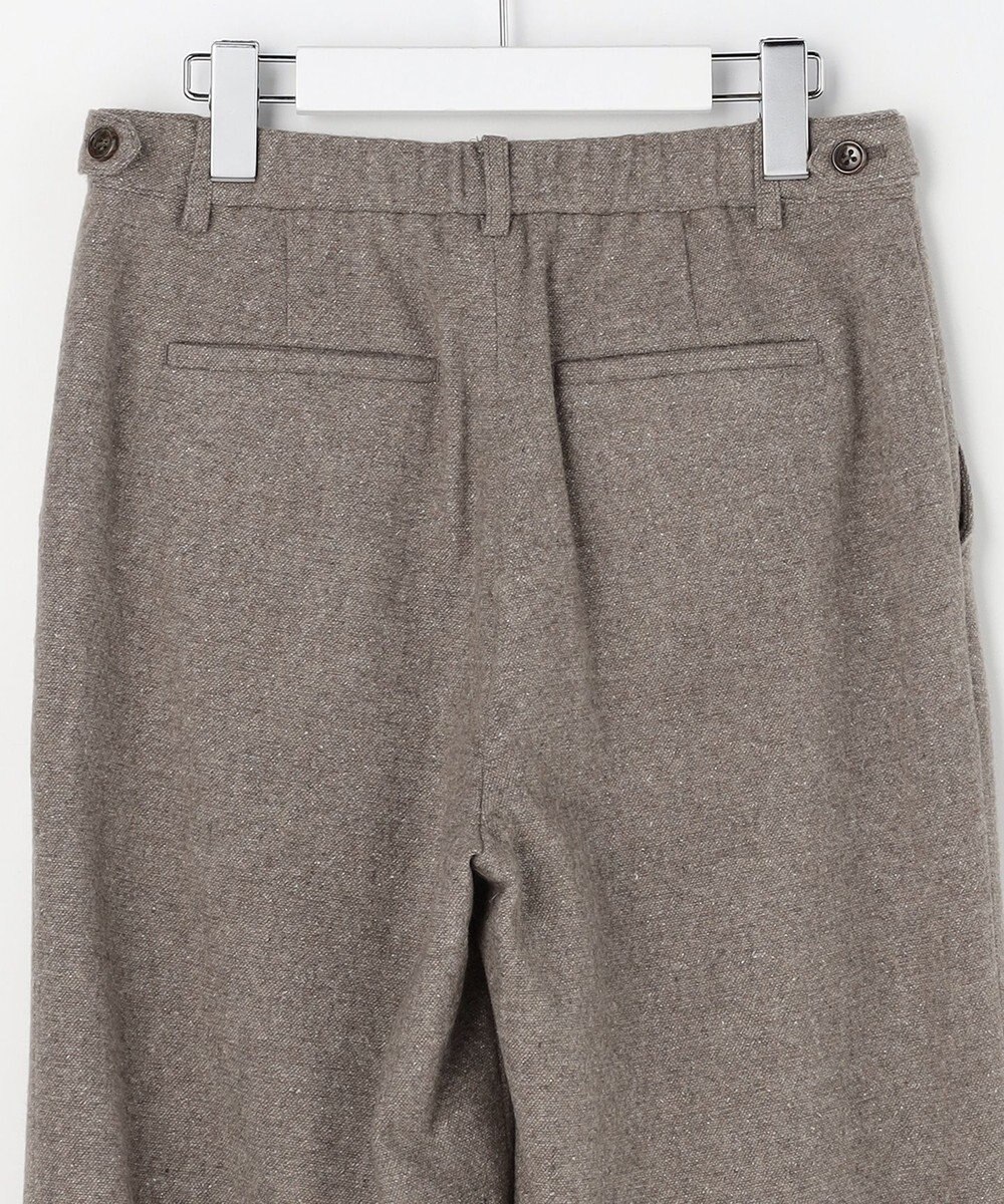 J.PRESS LADIES シルクネップツイード スレート パンツ 