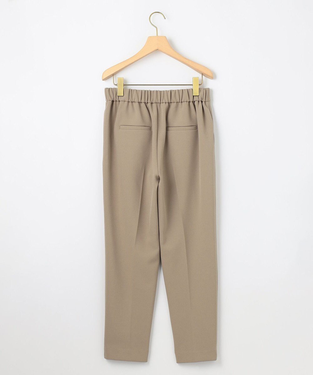 組曲 【暖かい・美シルエット・ストレッチ】バックウォーム テーパードパンツ 