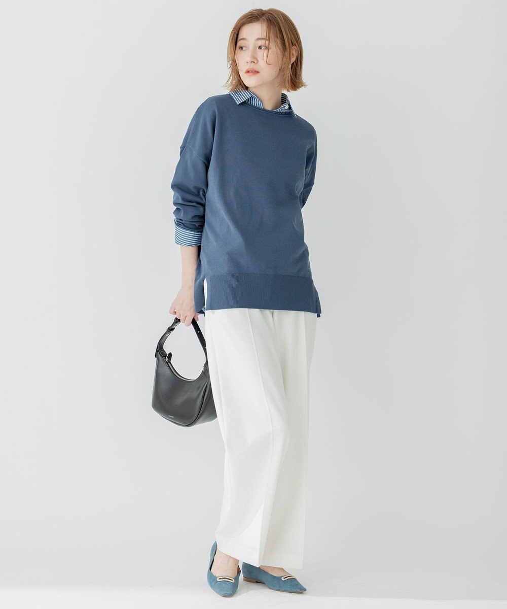 23区 S ストレッチコットンポリエステル ニット 