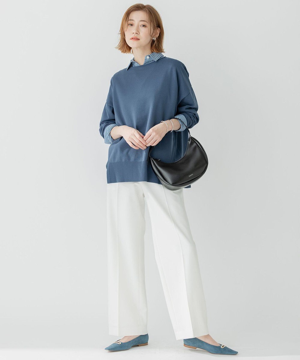 23区 S ストレッチコットンポリエステル ニット 